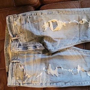 Abercrombie & Fitch Distressed Jeans